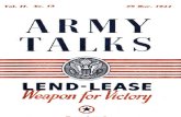 Army Talks ~ 03/29/44