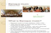 Baroque Music. Edward Clark