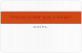 Production Methods & Kaizen +++