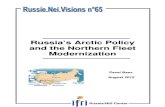 Russia’s Arctic Policy and the Northern Fleet Modernization