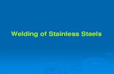 Welding of Stainless Steel