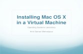 Installing Mac OS