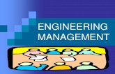 Eng'g Management - 1. Introduction