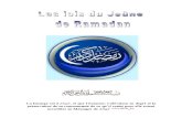 Les Lois du jeûne (Ramadan)
