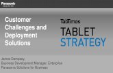 TabTimes Tablet Strategy- Jim Dempsey- Panasonic Presentation