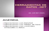 Herramientas de Datos .NET