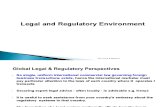 3 Legal & Regulatory Environment