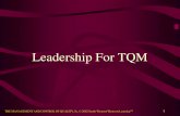 CHP 2 Leadership for TQM