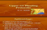 Upper GI Bleeding Protocols