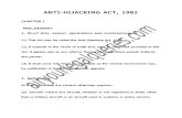 Anti-hijacking Act, 1982