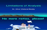 Limitations of Analysis