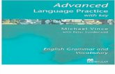 Advanced Language Practice English Grammar and Vocabulary Michael Vince