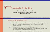 Week 1 2 - Foundation of Information System in Business