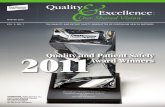 Quality and Excellence Winter 2012 Newsletter