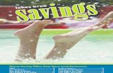 Lakes Area Savings - Summer Coupon Book - 2012