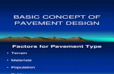 Basic Concept of Pavement Design - Ing. L. Lamptey