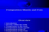 Composition Mantle and Core