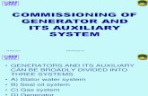 Commissioning Generators and Its Auxiliary System
