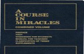 (1) a Course in Miracles - Covers, Preface
