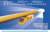 FT Business Education Rankings 2012