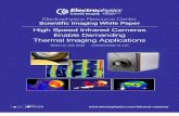 High Speed Infrared Cameras Enable Demanding Thermal Imaging Applications[1]