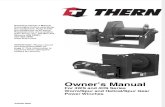 02 Winch Owner's Manual for 4WS 4HS A6322D-0606