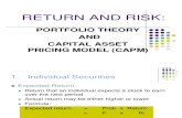 Return and Risk- Lecture