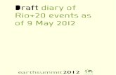 Draft Diary of Rio+20 Events (May 9th)
