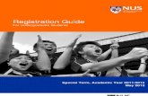 Registration Guide for Undergraduate (NUS)