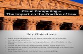 Cloud Computing Impact of Practicing Law 4312
