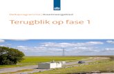 Deltaprogramma IJsselmeergebied - Terugblik Fase 1