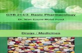 1 Intro Pharmaco Drugs PDF