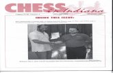 Chess in Indiana Vol XVIII No. 4 Dec 2005