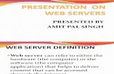 Presentation on Web Server Final