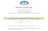 Amino Acids (2) IUA