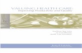 Valuing Health Care: Improving Productivity and Quality