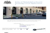 City of Philadelphia Bike Corral Application 2012