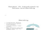 Introduction to Stress & Bending