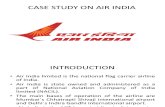 A Case Study on AIR INDIA