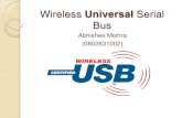 Wireless Universal Serial Bus by ABHISHEK MISHRA 0802831002