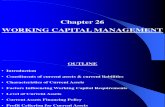 Chapter Working Capital Management