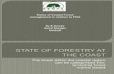 Status of Coastal Forest Management in Relation to PFM