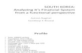 South Korea - Analyzing its Financial System from a Functional Perspective