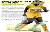 2011 Girls Soccer Banquet Flyer