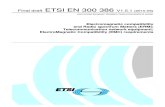 En 300386v010501 Telecom Network Equipment EMC Requirements
