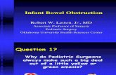 Infant Bowel Obstruction 2005