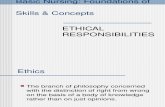 Baisc Ethical Principles