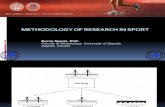 Methodology in Sport Science