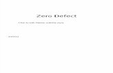 Zero Defect- Smc