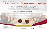 360 Football Academy Brochure
